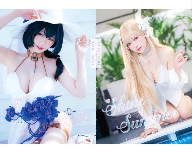 Ely Cosplay 写真集ERE大型ポストカードサイン入りチェキ付き