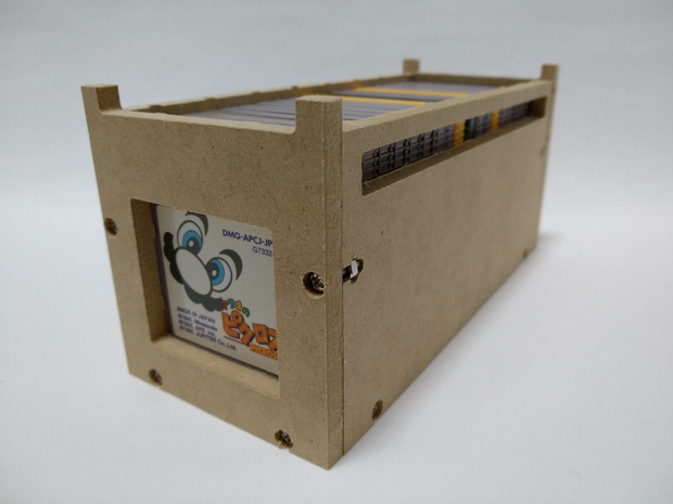 ゲームボーイソフトケース MDFボックス 20個収納