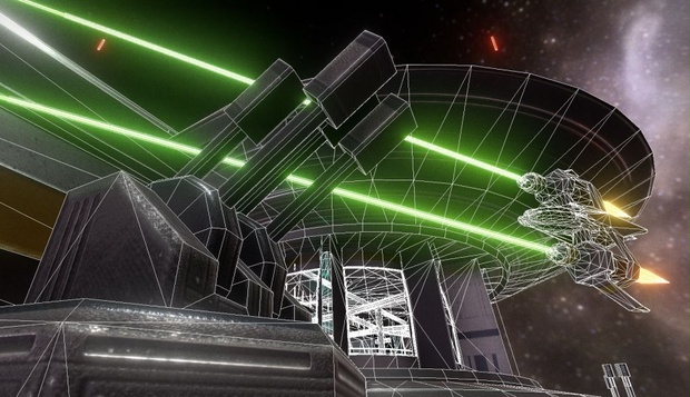 宇宙ステーションシーンモデル3D 3D Model VRChat vrc
