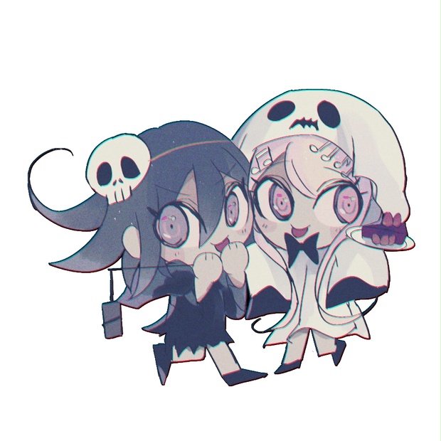 お化けアクキー との Booth