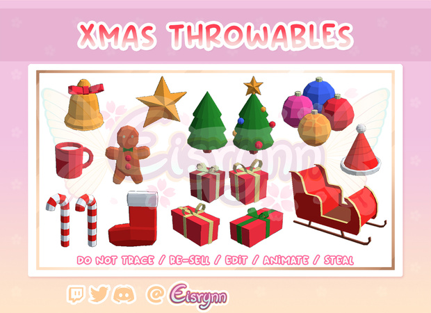 Xmas throwables