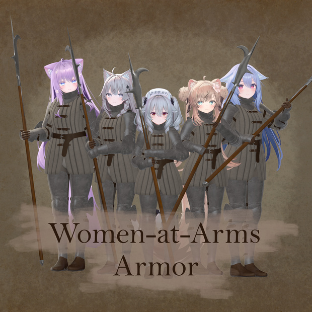 Medieval Women-at-Arms Armor