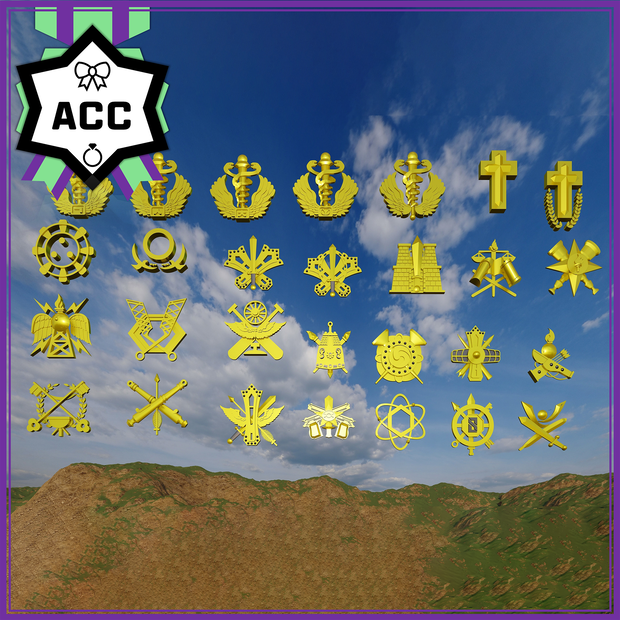 병과마크 / 兵科 / Branch / ROKA Badge