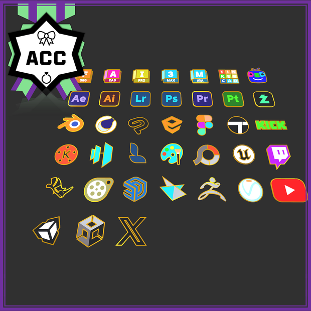 로고 뱃지 모음 / ロゴバッジコレクション / Logo Badge Collection