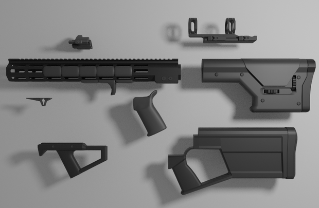 AR-15 カスタムパーツ
