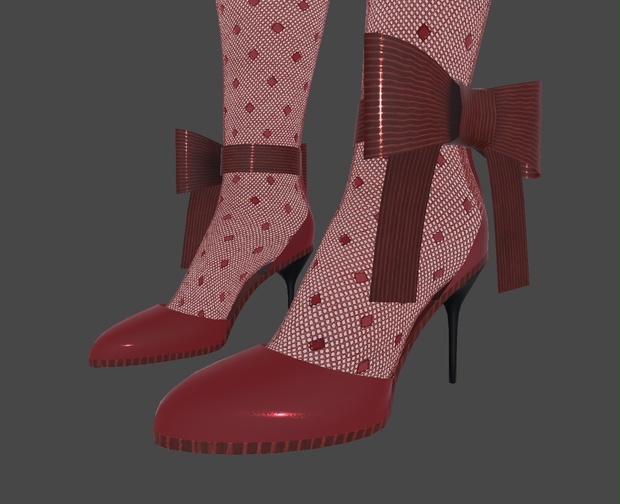 Heels 3d Model (Commercial Use)