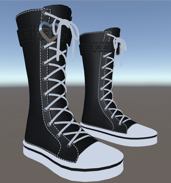 High Top Shoes (FREE TO NITRO Read Description) Commercial Use