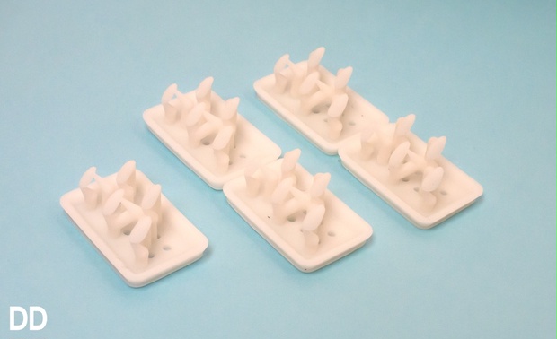 Dd Mdd用ネイルチップ 無地 白 Craft Lokelani Booth