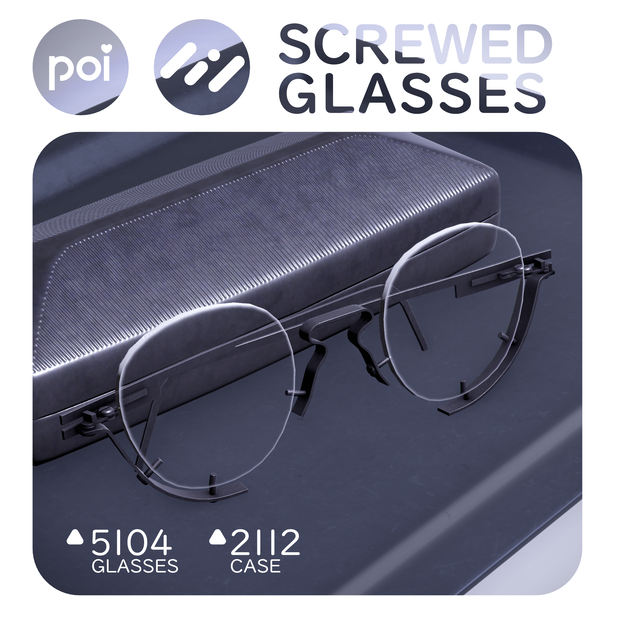 Screwed Glasses / ねじ込み式の眼鏡