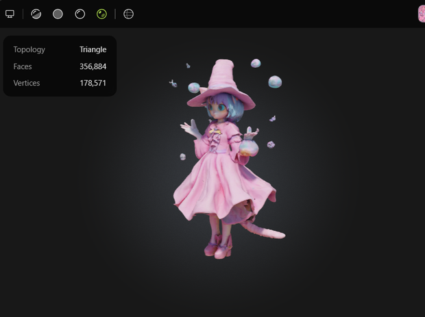 Mecha Kawaii Ranger – 3D Characters 3D Model VRChat