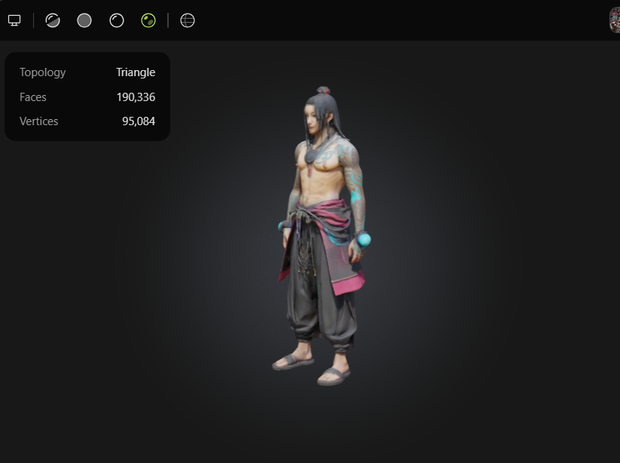 Urban Oni Skater – 3D Characters 3D Model VRChat