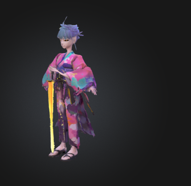  Glitch Shrine Coder – 3Dキャラクター 3Dモデル VRChat 3D Characters