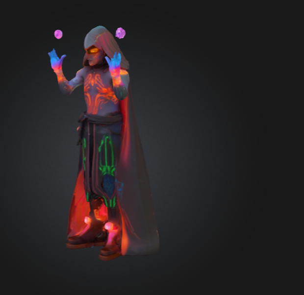 ホロ メカ スケーター – 3D キャラクター 3D モデル VRChat 3D Characters