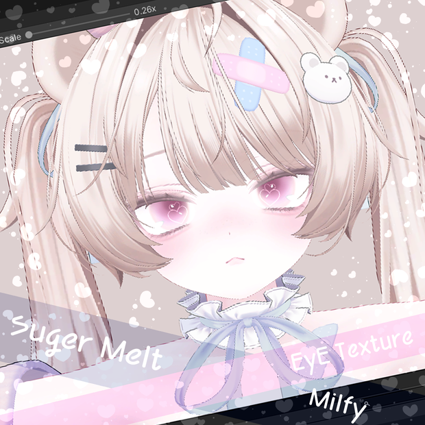 !!3DAYS FREE!!【Milfy】Eye Texture//Suger Melt【3 Color】
