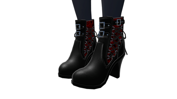 ９アバター 対応　Leather boots