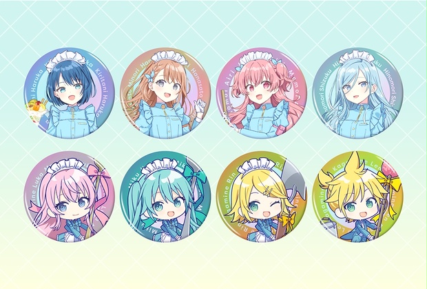 モモジャン】オーロラ缶バッジ【クリエイターズフェスタ2025受注