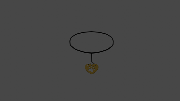 Heart Paw Necklace *FIXED*