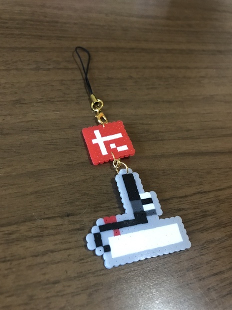 スプラトゥーン2 スプラローラーベッチュー ストラップ - アイロン 