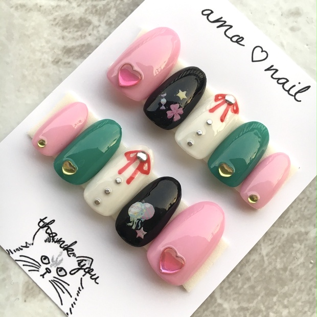 ヒプノシスマイク 飴村乱数 イメージネイル ネイルチップ - ✧amo♡nail✧ - BOOTH