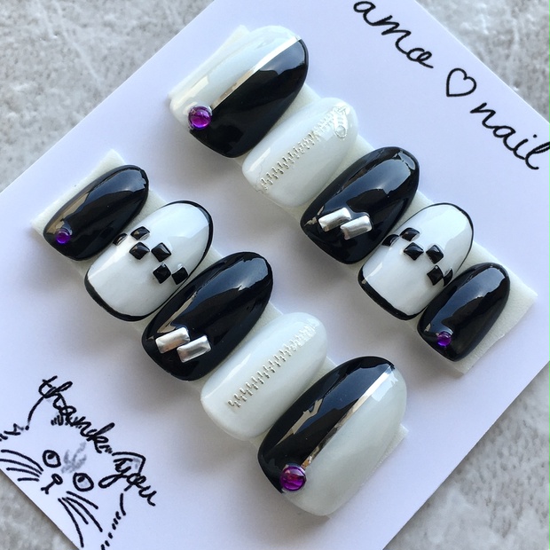 ヒプノシスマイク 天国獄 ネイルチップ イメージネイル - ✧amo♡nail✧ - BOOTH