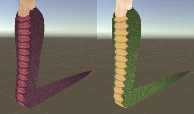 Lamia Tail Bases Package