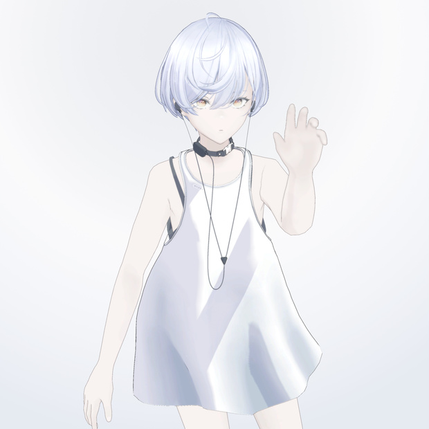 オリジナル3Dモデル「air ghost」