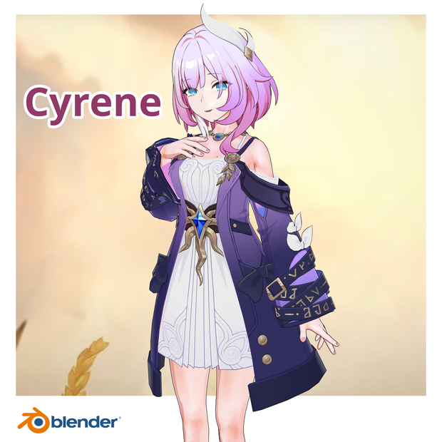 Cyrene昔涟 3D【星穹铁道】