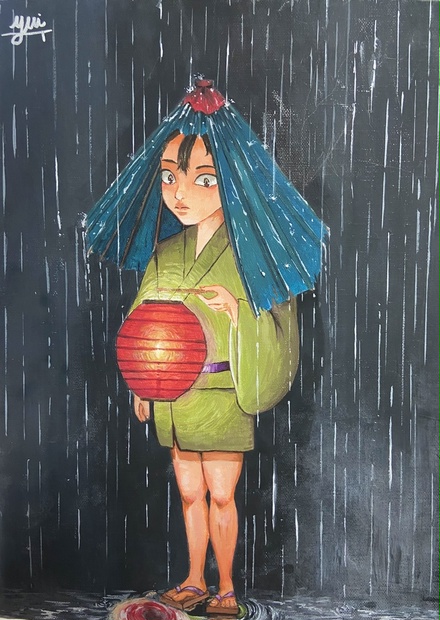 暗闇の雨降り小僧