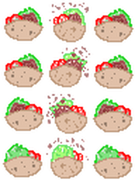 【ピクスクアバター】走るケバブ