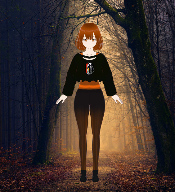 ハロウィントレーナー / Halloween sweatshirt or hoodie (outfit) 