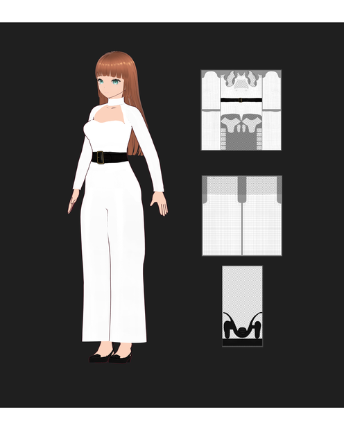 Jumpsuit with collar for women