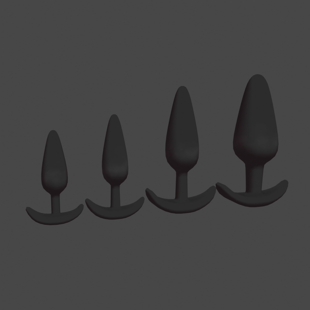 Butt-Plug 4 sices