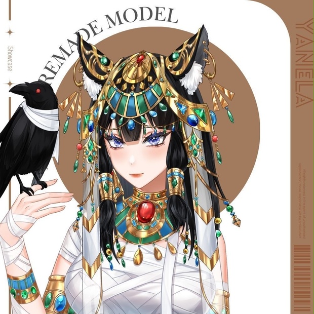 【Live2Dモデル】Yanela | Over 15 expressions - Cyblens - BOOTH