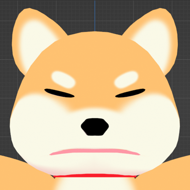 オリジナルVRMアバター　本物になりたい柴犬さん