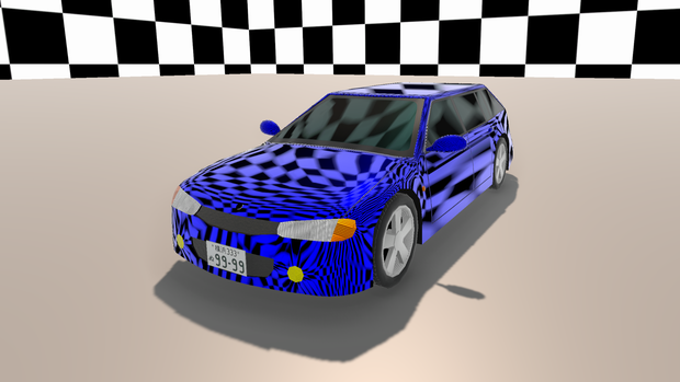 【Unity(URP)向け】LowPolyRealisticVehicle2(ローポリリアル風車両2)【ForUnity(URP)】