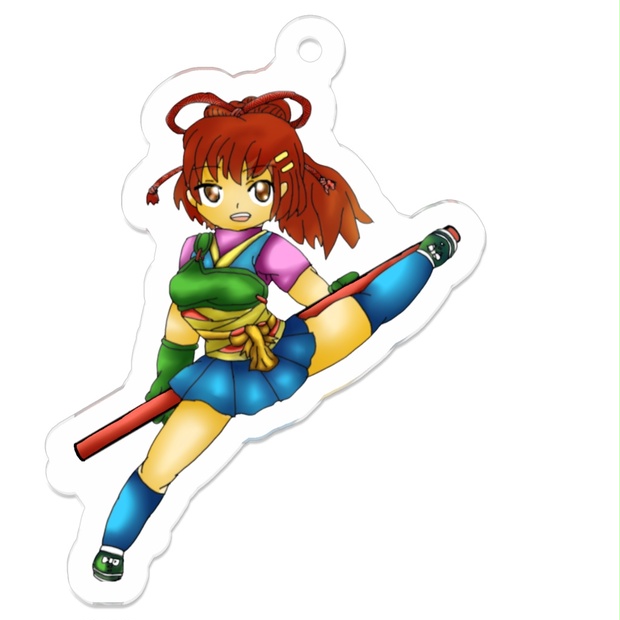 水夏希  退団記念DVDキーホルダー付き コウペンちゃん わくわく！はなまるリサイタル CD風アクリル