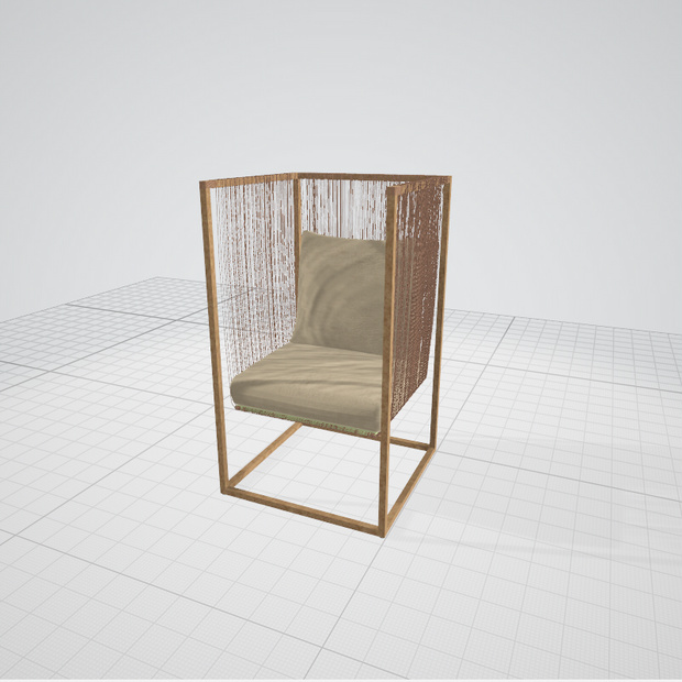 3d   イス