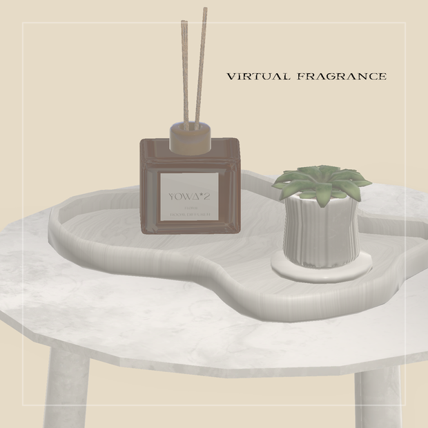  【3D小物】virtual fragnance