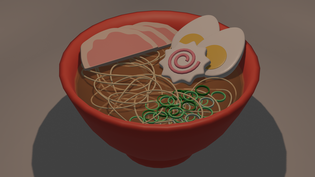 ラーメン（３Dモデル）
