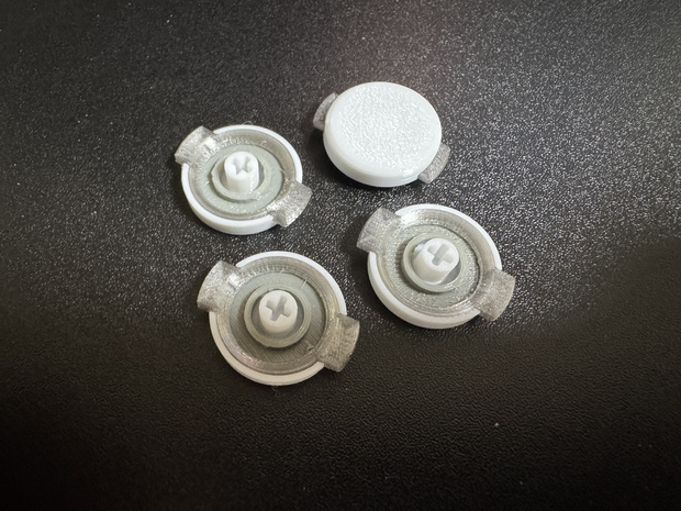セイミツ Alutimo 30mm 減音化キャップ 4個セット Cherry MX互換用