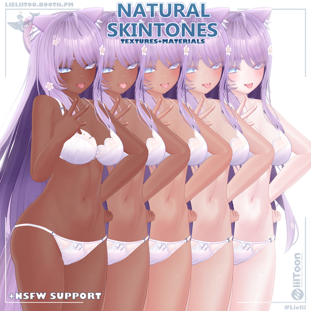 【V2】 肌の質感 Natural Skin ~ 「萌」Moe