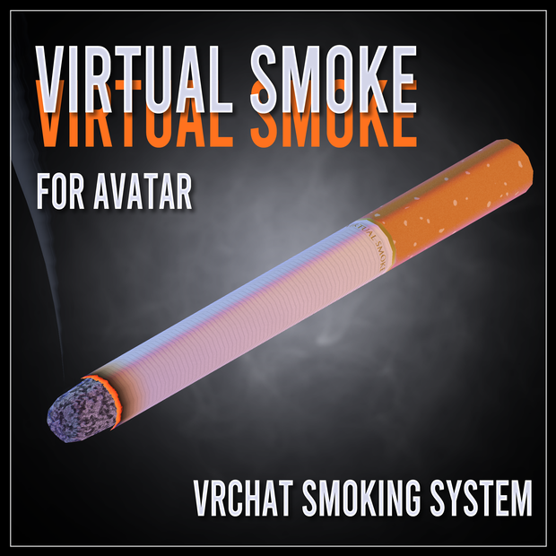 [VRChatアバターギミック] Virtual Smoke For Avatar