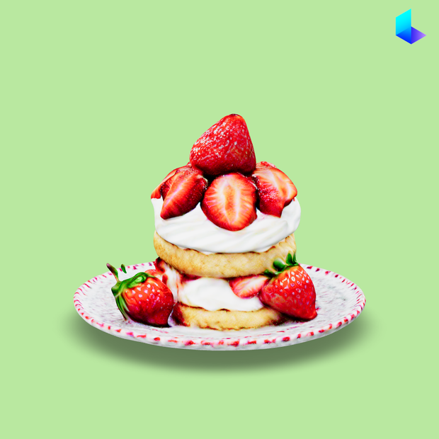 苺のショートケーキ (Strawberry Cake)