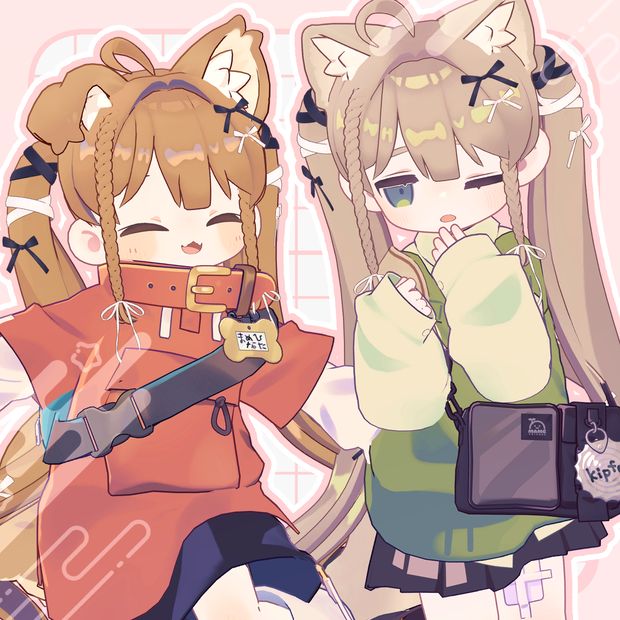 【まめひなた＆キプフェル対応】GloomyRibonHair