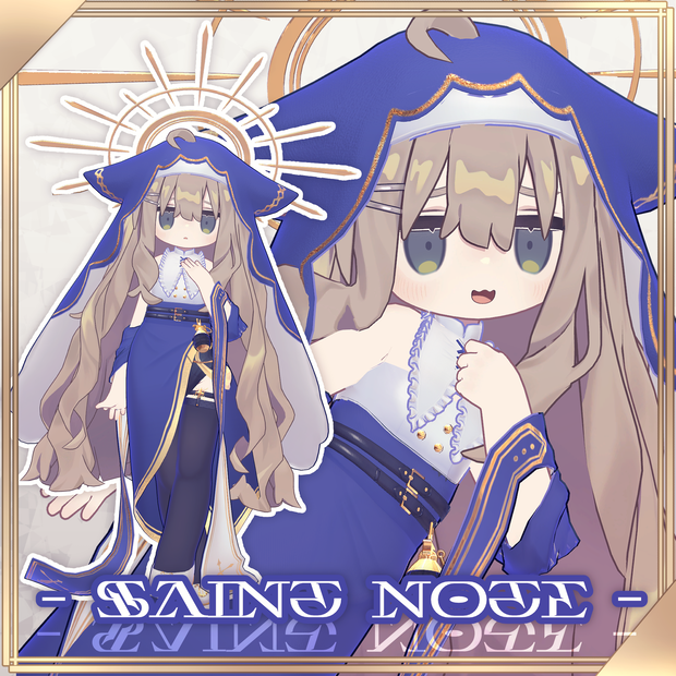 【全7アバター対応】💙Saint Note🤍