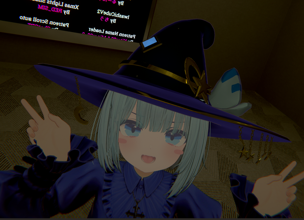 [無料]星空の魔法帽子 StarryMagicalHat【シフォン対応】