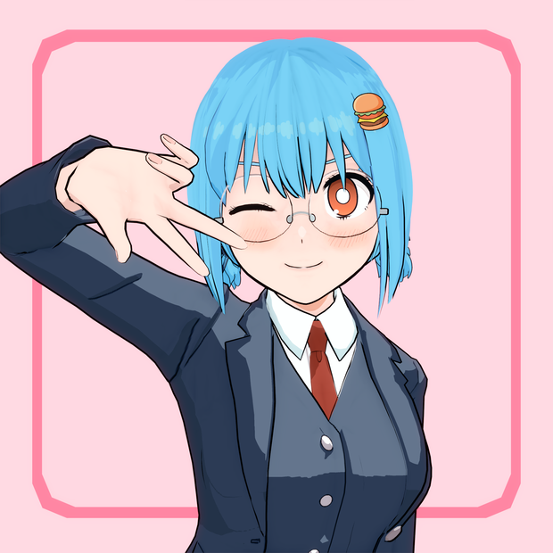ハンバーガーちゃん絵日記セット / Hamburger-chan Diary Bundle