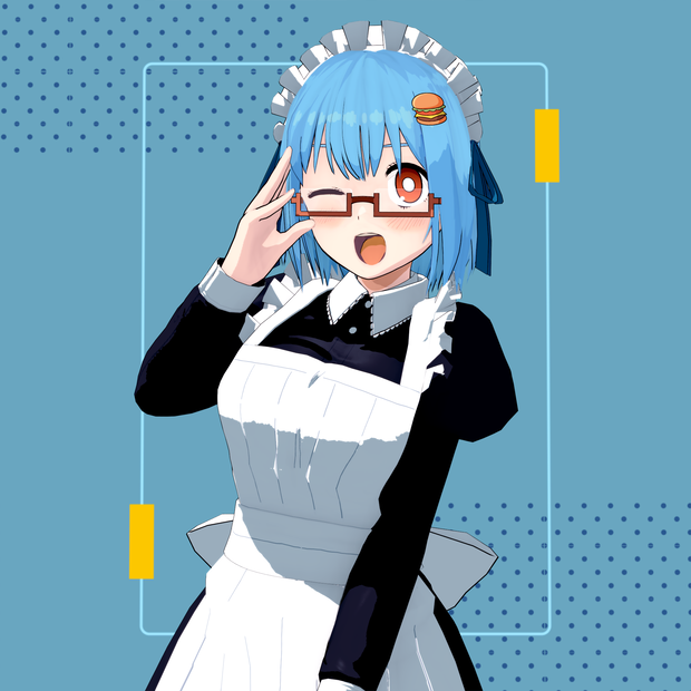 ハンバーガーちゃんメイドセット / Hamburger-chan Maid Bundle