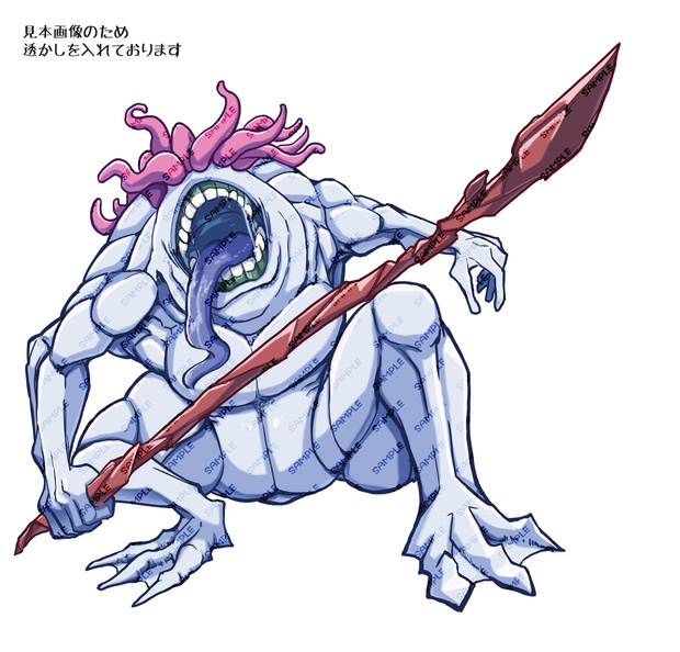 【神話生物素材】ムーンビースト