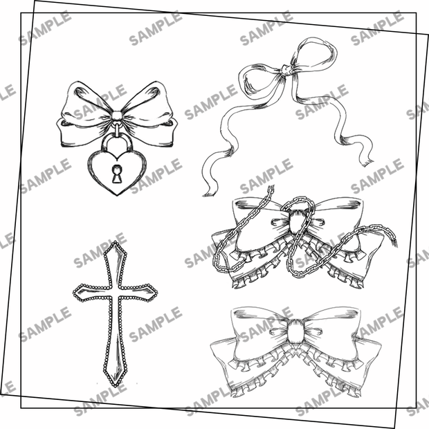 RibbonTattoTextureSet